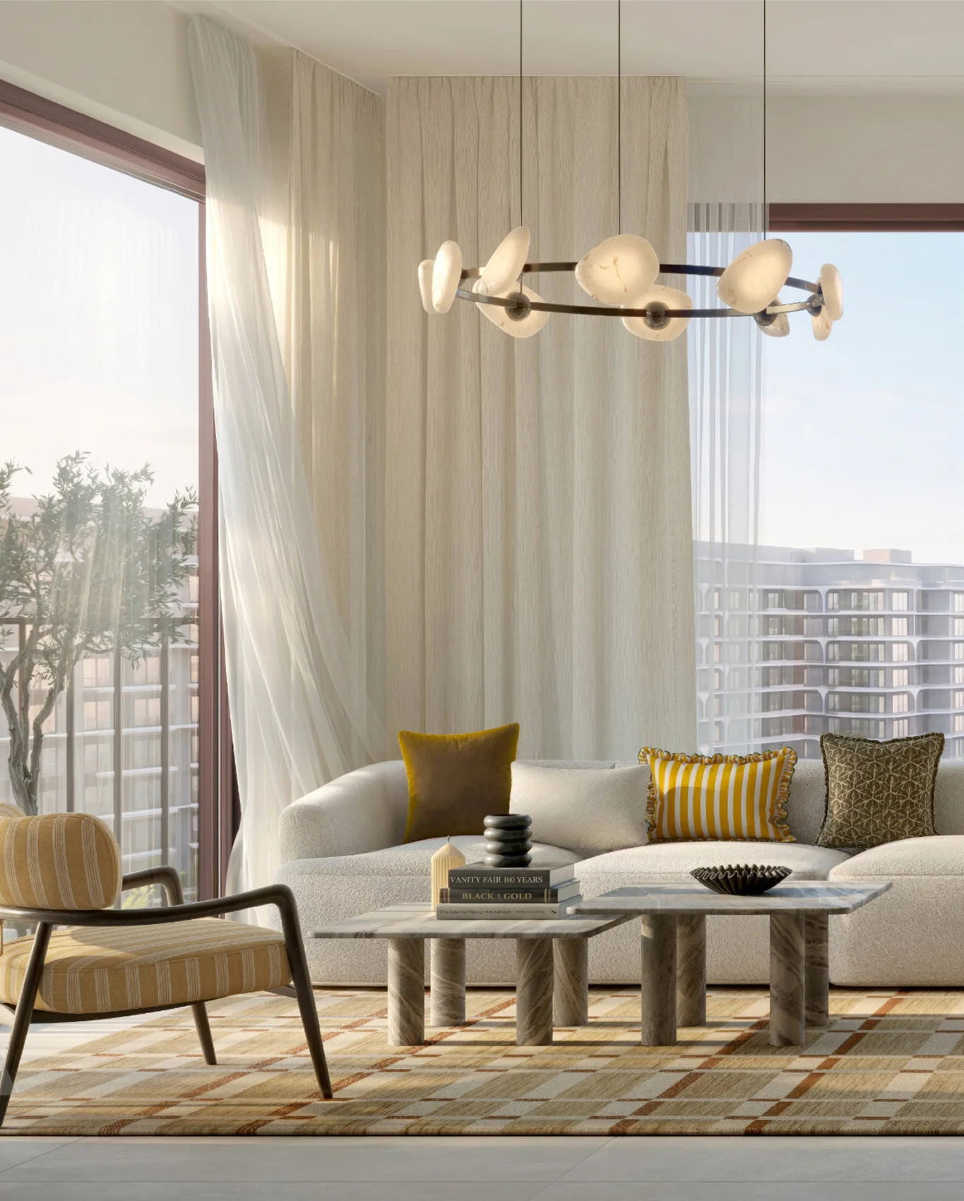 The Canopies · living spaces · developer rendering