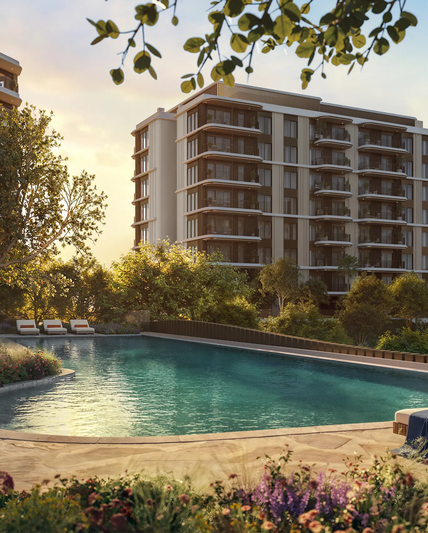 The Canopies · landscape · developer rendering