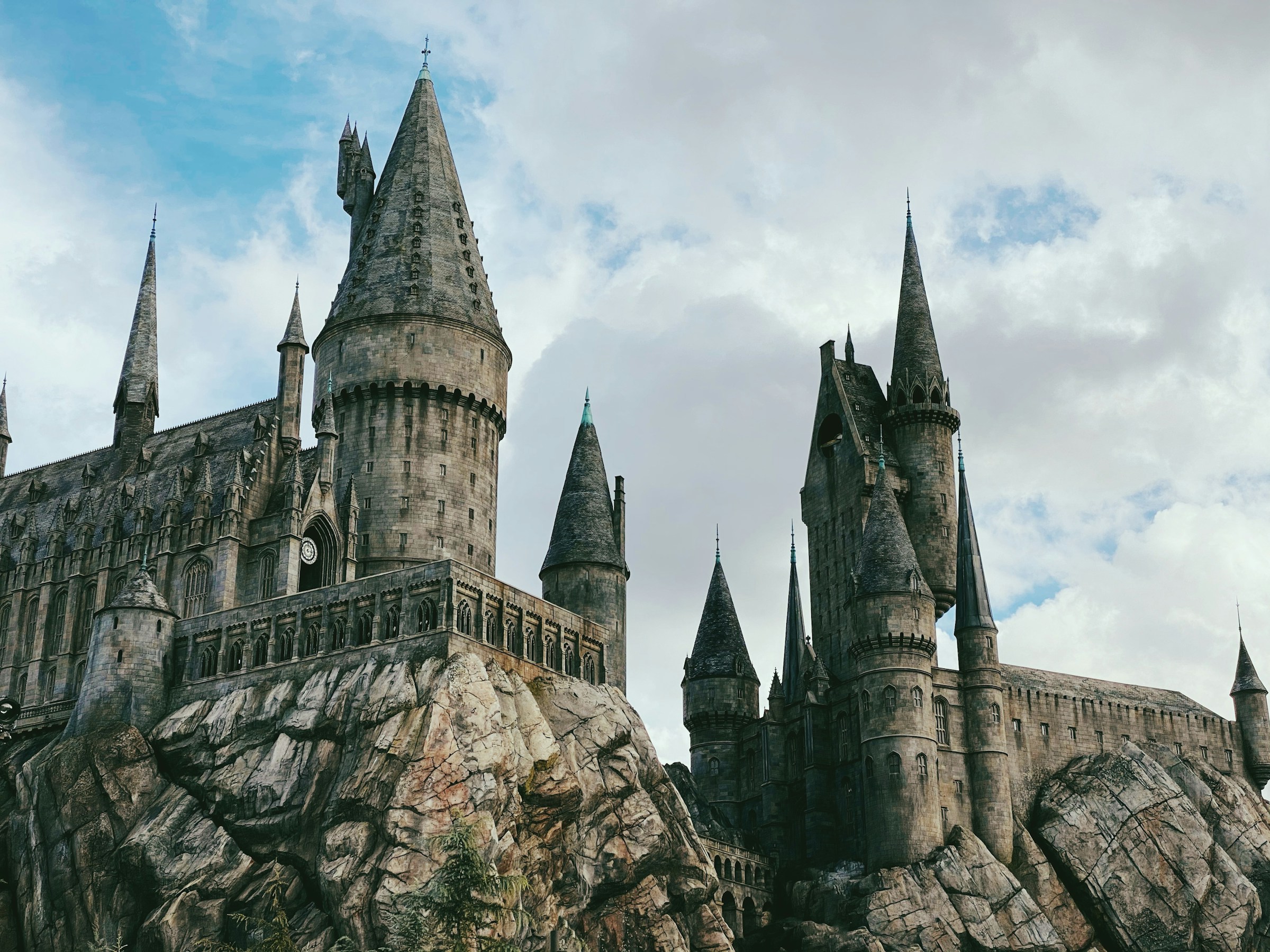 Hogwarts Castle at an existing Wizarding World destination