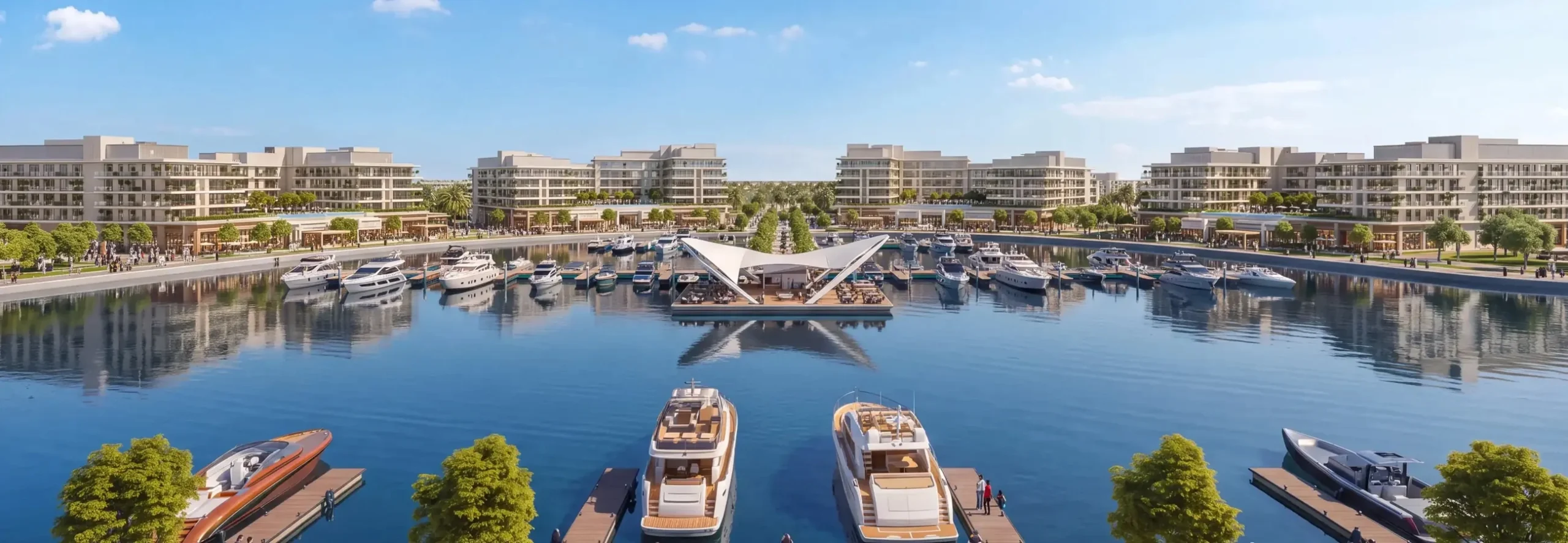 Ramhan Marina · the waterfront · developer rendering