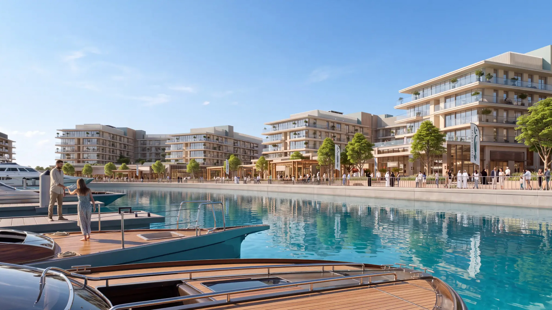 Ramhan Marina · waterside residences · developer rendering